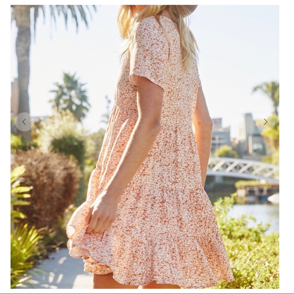 Floral print tiered dress - Picture 6 of 6